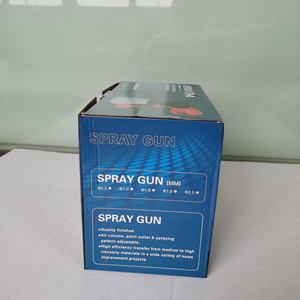 Pistola de pulverización de pintura eléctrica, 500w, 800ml, HVLP, máquina de pulverización de pintura al óleo con certificación CE - Product Image 5