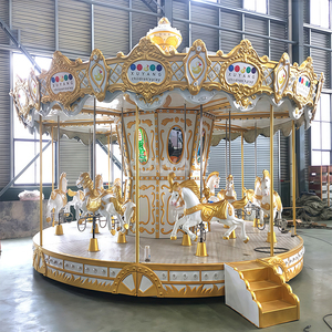<span class=keywords><strong>Prix</strong></span> d'usine Commercial Double Decker Carrousel Horse, Big Merry Go Round pour le centre commercial Carnival Tourist Attraction Center - Product Image 6