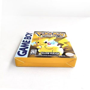 Silver Red Crystal New Design 7 Colors Gold Green Yellow Version Holographic Metallic Foil Finish <b>Game</b> Box for Gbc - Product Image 6