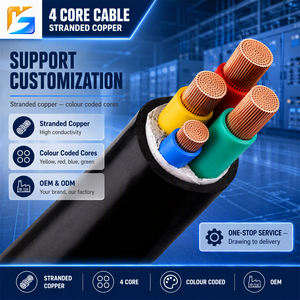 Cavo Aereo YJV a Nucleo Solido XLPE 600V 70mm <span class=keywords><strong>3</strong></span>+1 Fili per Alimentazione di Apparecchiature Industriali e Cablaggio di Fabbriche - Product Image 1