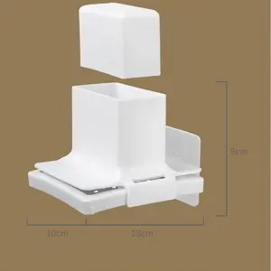 Porte-savon mural étanche réglable pour outils de lavage des mains - Product Image 6