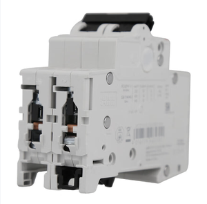 Disjoncteur S202-C10 10A 2P 6kA, protection contre les surcharges et les courts-circuits, rail DIN, pour la distribution d'énergie domestique, commerciale et industrielle - Product Image 4
