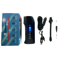 Compresseur d'air Intelligent sans fil pour roues de voiture, système de gonflage numérique de pneus portable avec 2 cylindres, pompe à air à piston 12v, nouveau modèle
