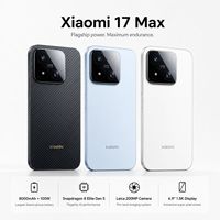 Smartphone 17 Max 5G avec batterie 8000 mAh, 1 To, 16 Go, Snapdragon 8 Elite Gen5, appareil photo Leica 200 MP, écran 6,9 pouces 2K 120 Hz