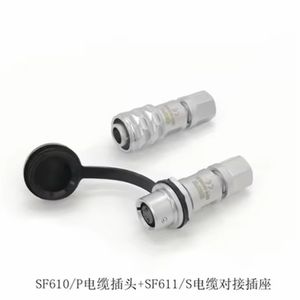 WEIPU Metal IP67 <span class=keywords><strong>SF6</strong></span> 2-контактный Push Pull кабель коннектор Заводская оптовая продажа для силовых приложений - Product Image 5