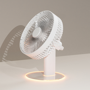 Wholesale Ultra-thin Silent DC 5v Table <strong>Fan</strong> <strong>USB</strong> Rechargeable Mini <strong>USB</strong> <strong>Fan</strong> Desk With <strong>LED</strong> Breathing Light - Product Image 1