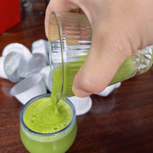 Cápsulas de Matcha Latte Cremoso Compatibles <span class=keywords><strong>con</strong></span> <span class=keywords><strong>Dolce</strong></span> <span class=keywords><strong>Gusto</strong></span>, Cápsulas de Té Verde Instantáneo, Sabor Rico y Suave, Paquete de 16 Cápsulas - Product Image 4