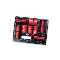 Pinça crossover hi-fi de 3 vias 400w, alto-falante crossover 1250h/5000hz com proteção alto-falante