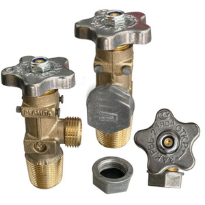 Vanne d'arrêt QF-5T 3/4 po en laiton avec disque en fonte et commande manuelle pour applications gaz - Product Image 3