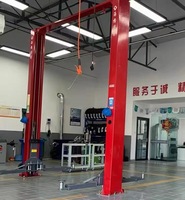 Prix usine Pont élévateur auto à deux colonnes 4T/5T/6T/7T/8T à plancher libre