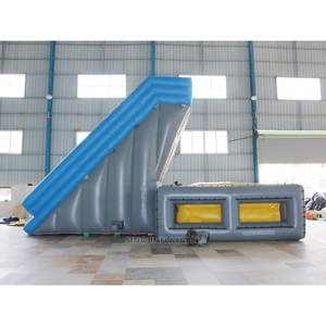 Grand airbag gonflable de cascade pour adultes de 6m de haut avec plate-forme de cascade pour les défis d'aventure de l'usine gonflable de chine - Product Image 3