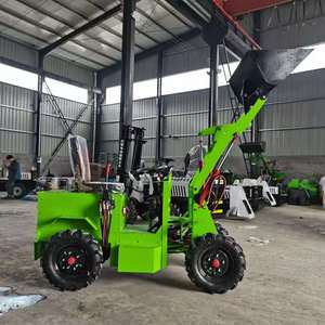 Mini Cargadora de Ruedas de Alta Calidad en Venta, Precio Competitivo, Diseño Compacto para Agricultura y Construcción - Product Image 3