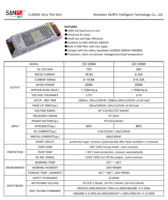 Alimentation à courant et tension constants 100W pour LED 5V/12V/24V AC/DC, pour projecteur, IP20, intérieur, ultra-mince, SMPS, CE ROHS