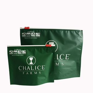 Stampa personalizzata riutilizzabile in plastica chiusura richiudibile chiusura lampo dispensario uscita Mylar sacchetti di protezione per bambini a prova di odore Mylar borsa 12x9'' - Product Image 1