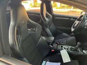 Sedile da Corsa in Pelle <span class=keywords><strong>Beige</strong></span> Scuro Personalizzato per <span class=keywords><strong>Sedili</strong></span> Golf R20, Sedile Sportivo per Auto da Corsa R20 - Product Image 3