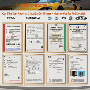<span class=keywords><strong>Film</strong></span> de protection auto-cicatrisant anti-rayures en PET à changement de couleur, avec blocage UV et IR, épaisseur 7,5 mil, vente en gros usine - Product Image 6