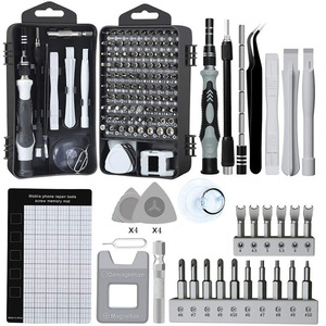 Multi Functional Screwdriver <b>Set</b> 135 In 1 S2 Steel Bits Kit For Phone Repair <b>Tools</b> With Magnetic Tips And Storage Case - Product Image 4