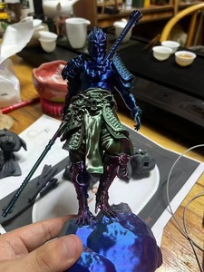 ตุ๊กตาลิงราชาแห่งตำนานสีดำของสะสมของตกแต่งบ้านรูปปั้นเกมทำจาก PVC - Product Image 5