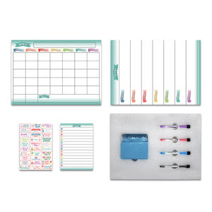 Tableau blanc interactif Uni-Felt personnalisable, amovible, réutilisable et flexible, pour <span class=keywords><strong>la</strong></span> planification hebdomadaire et mensuelle, <span class=keywords><strong>la</strong></span> liste des courses, pour <span class=keywords><strong>la</strong></span> maison et plus encore - Product Image 3