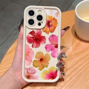 เคสโทรศัพท์มือถือ TPU กันกระแทกสไตล์เลนส์รูปดอกไม้ขนาดใหญ่สีสันสดใสสำหรับ <span class=keywords><strong>iPhone</strong></span> 7 8 x XR <span class=keywords><strong>XS</strong></span> 11 12 13 14 15 16 17 - Product Image 1