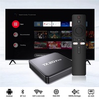 Nouvel Arrivage Transfrontalier TX20PRO Boîtier TV Android 14 Quad Core 4K de Qualité Export avec Wi-Fi Double Bande