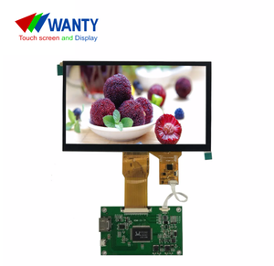 7 英寸Raspberry Pi <span class=keywords><strong>4</strong></span> GG结构 1024*600 IPS面板TFT <span class=keywords><strong>LCM</strong></span> RGB液晶电容式USB多点触摸屏显示 - Product Image 1