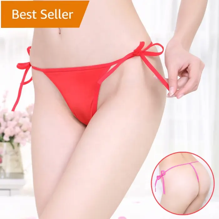 Womens open crotch G Strings Sexy Lingerie Thongs Panties Underwear Low Rise T-Back Underpants