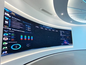 P2.5 P4 P5 LEDソフトモジュールフレキシブルフルカラーデジタルLEDディスプレイ湾曲折りたたみパネル特殊形状サイネージ用 - Product Image 3