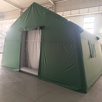 Tentes médicales gonflables fabriquées en usine pour une utilisation en extérieur, tentes de secours et de lutte contre les incendies de grande envergure de la UNHCR
