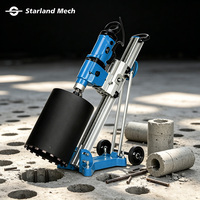 Perceuse à noyau diamanté DD33 3300W avec support pour béton et briques, machine de perçage humide haute puissance pour entrepreneurs