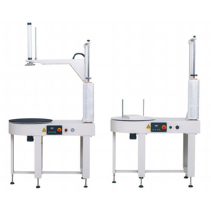 Wallepac Semi Automatic Turntable Carton <b>Stretch</b> Film Food Packaging <b>Machine</b> With Bp800s Top Small Box and - Product Image 6