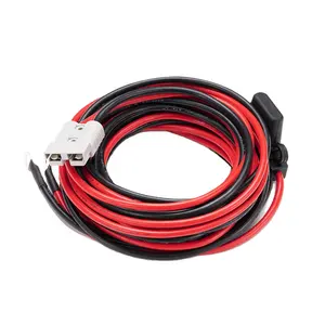 Bộ Dây 50A Cáp Nối Dài Nguồn Pin Phích Cắm Anderson Kiểu Kết Nối Nhanh 12V 6M 8AWG