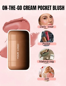 OEM Pocket On-The-Go Blush Stick Satiny Vivid Glow Cheek Sleepy Girl Matte Rhod Bronzer <strong>Toasted</strong> Teddy Face <strong>Makeup</strong> Cosmetic - Product Image 3