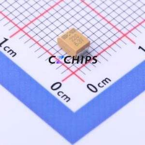 Condensador de Tantalio SMD CA45B-B-6.3V-220UF-M, 2.8x3.5mm (Capacitancia: 220uF) (Precisión: 20%) (Voltaje Nominal: 6.3V) - Product Image 1