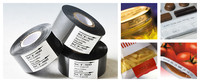 Ruban PET coloré pour codage thermique LC1 Date 25mm*100m, Fourniture directe usine, Marquage à chaud générique