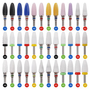 Foret à ongles en céramique de 72 styles pour cuticules de haute qualité, tête de meulage en céramique à retrait rapide - Product Image 2