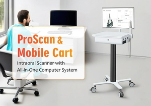 Scanner Intraorale Dentale con Schermo ad Alta Definizione Carrello Mobile con Sistema Integrato Tutto in Uno per Cliniche Dentistiche Moderne - Product Image 6
