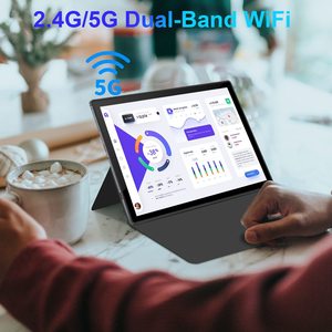 5G वाईफ़ाई एंड्रॉयड 11 गोली <span class=keywords><strong>2</strong></span> में 1 गोली 10.1 इंच कंप्यूटर के साथ 4GB रैम 128GB रॉम 7500Mah बैटरी गोली पीसी - Product Image 5