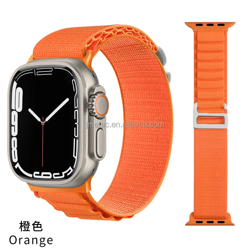 Women Sport Strap Loop Wristband Replacement Nylon alpine loop band for apple watch strap 8 ultra 49mm