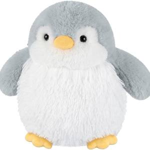 Peluche pingouin micro-ondable personnalisée, peluche pingouin micro-ondable parfumée à la lavande avec coussin chauffant, animal en peluche pingouin - Product Image 2