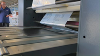 Machine d'impression à plat UV pour transfert d'adhésifs et sérigraphie, imprimante à froid pour l'estampage de boîtes en carton, papier, PVC et cuir