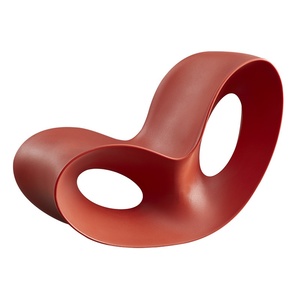 Fauteuil à bascule en plastique de luxe nordique, chaise longue créative haut de gamme, chaise de soleil moderne minimaliste pour salon et maison - Product Image 5