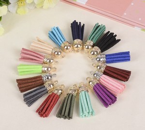 多色展開 DIYレザータッセル 3cm 装飾用タッセル キーチェーン向け - Product Image 5