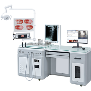 VS-G60 Nuovo Design con Sorgente Luminosa LED Integrata, Postazione di Lavoro ENT, Unità ENT Configurazione Standard con Sedia per Medico - Product Image 1