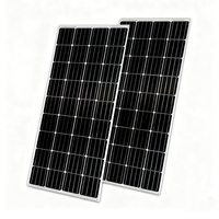 Panneaux solaires photovoltaïques bifaciaux tout noirs 580W 600W 550W