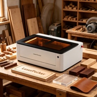 LaserPecker LX2 20W, découpeuse et graveuse laser pour bois, acrylique, produits personnalisés, artisanat et petites entreprises