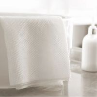 Disposable Cotton Bath Towel Set Enlarging Bath Towel for Body Thickening and Absorbing Bath Towel, Camping, Hiking, White