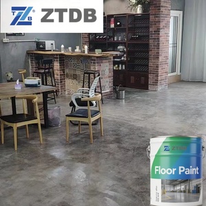 Directo de fábrica, ideas para pisos de sótano de hormigón, barras de arte, pintura para pisos antiguos, pintura epoxi para pisos a base de agua epoxi - Product Image 2