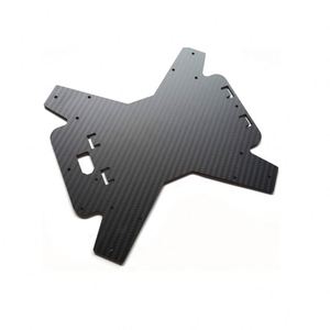 Plaque en fibre de carbone de 5 mm découpée sur mesure par CNC SHENYU - Service d'usinage CNC de haute précision pour RC/Drones/Vélos/Voitures/Équipements sportifs - Product Image 3