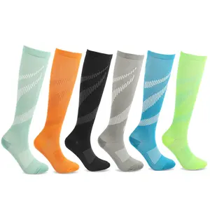Новые Компрессионные носки для велоспорта и бега на открытом воздухе спортивные носки оптом